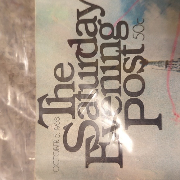 Saturday Evening Post Magazine October 5, 1968 - Picture 2 of 3